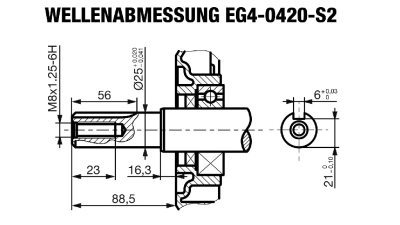 BENZINSKI MOTOR EG4-420cc-9,6kW-13,1HP-3.600 U/min-E-KW25x88.5-ELEKTRO POGON