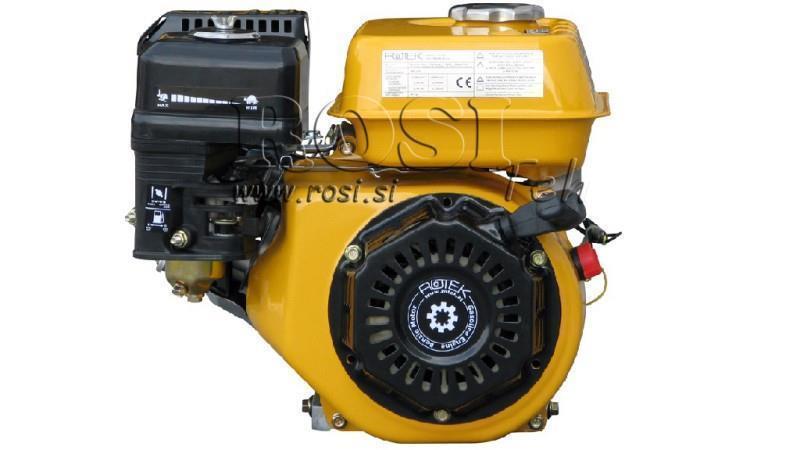benzin motor EG4-210cc-5,10kW-3.600 U/min-H-KW20x53-kézi inditás