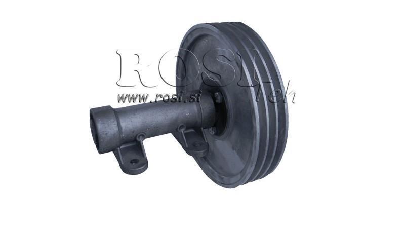 PTO AXLE FOR CIRCULAR SAW WITH PULLEY 270mm