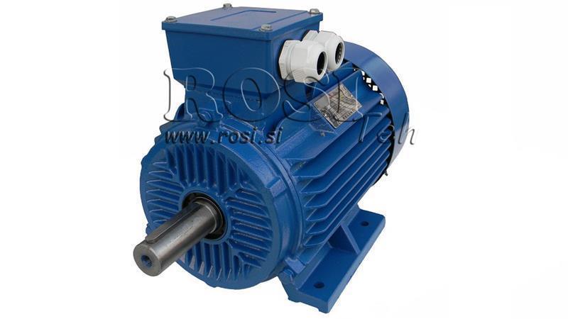 18,5kW-ELEKTROMOTOR Y3 180M-4_1470rpm 3Faz nohy-B3