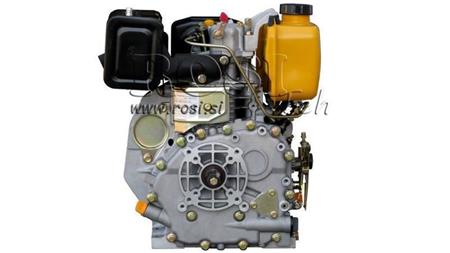 diesel engine 306cc-4,5kW-3.600rpm-H-KW25x63-hand start