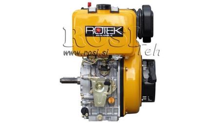 naftový (diesel) motor 418cc-7,83kW-10,65HP-3.600 U/min-E-KW25x88-elektrický štart