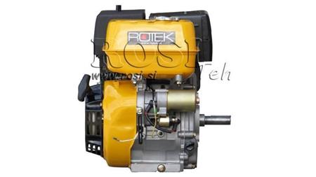 gasoline engine EG4-420cc-9,6kW-13,1HP-3.600rpm-E-KW25x63-electric start