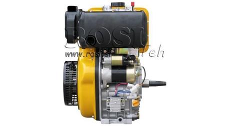 diesel engine 418cc-7,83kW-10,65HP-3.600rpm-E-TP25.4x105-electric start