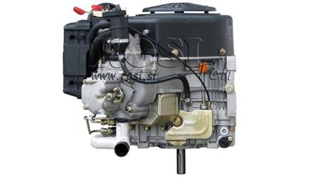 DIESELMOTOR 870cc-15,2kW-3.600 U/min-V-E-KW25,4 (1")x78,8-elektro start