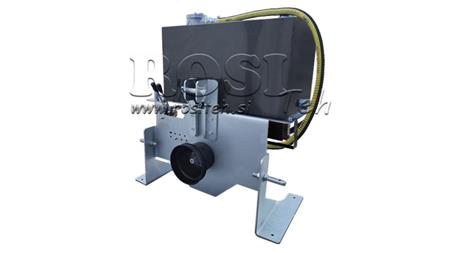 TRACTOR HYDRAULIC POWER-PACK CAPACITY 100lit FLOW 53lit/min 2XP80 - WITH OIL HEAT EXCHANGER