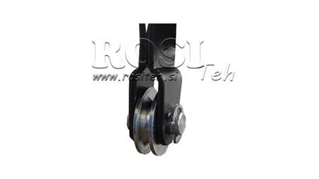 PULL LEVER L340 WITH PULLEY FI24mm
