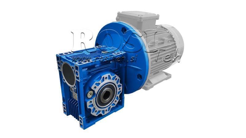 PMRV-75 GEAR BOX FOR ELECTRIC MOTOR MS100 (2,2-3-4kW) RATIO 10:1