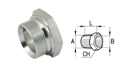 HYDRAULIKADAPTER MÄNNLICH-WEIBLICH 1-3/4