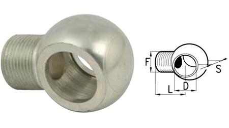 HYDRAULIC FITTING EYE1/4-1/4