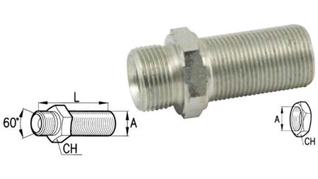 PODWÓJNY ŁUK HYDRAULICZNY BSP WYDŁUŻONY 1/2