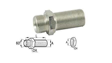 HYDRAULIK DOPPELSCHRAUBE ( BSP ) VERLÄNGERT 3/4