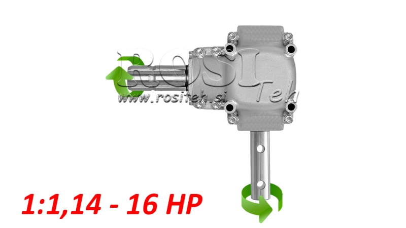 SZÖGHAJTÁS L-150J 1:1,14 (16HP-12kW)