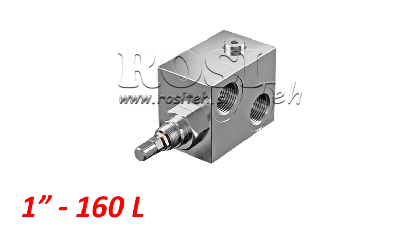 HYDRAULINEN PAINEEN SÄÄDIN VMPP 1' 50-400 BAR - 160LIT