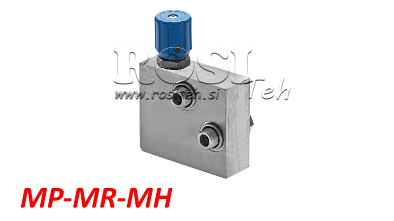 HYDRAULISCHE PRIORITEITSKLEP VOOR HYDRAULISCHE MOTOR MP-MR-MH