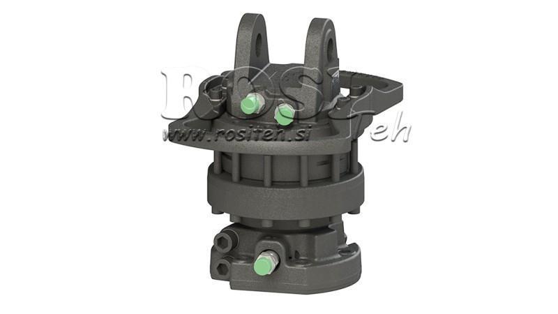 OBROTOWY CYLINDER HYDRAULICZNY 10000/5000 KG Z FLANGĄ 2PR