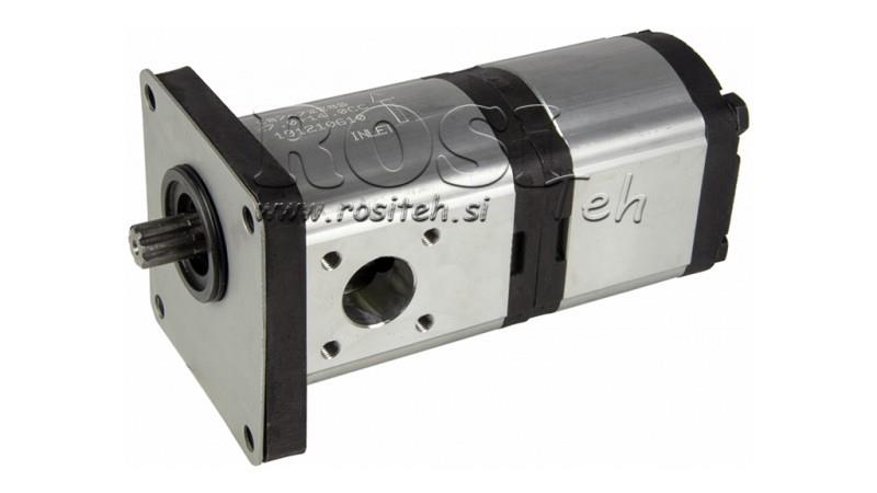 HYDRAULIC PUMP TRACTOR - OEM 87472285 - CNH SERIES T4 26 15 cc LEFT