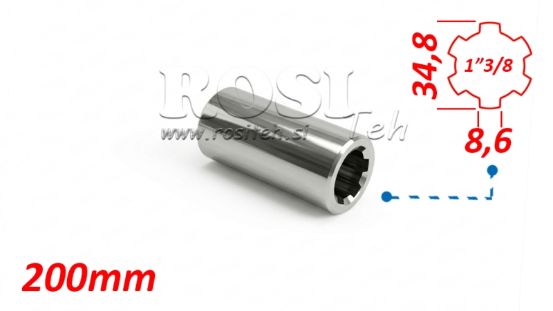 ZAPFWELLEN ANSATZ HÜLSE 1