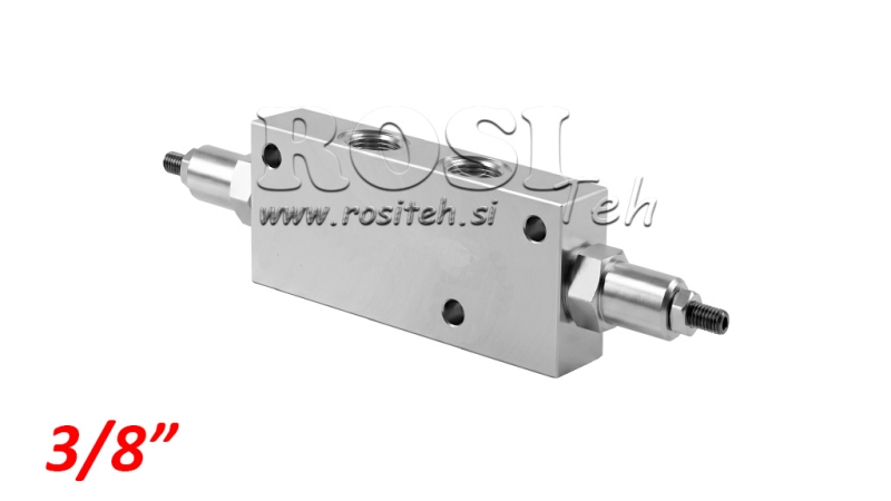 OVERCENTER VENTIL 3/8