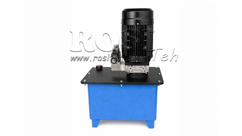 MINI HIDRAVLIČNI AGREGAT 380V AC (4 kW) - 8 cc - 12 lit/min - tank 25 lit