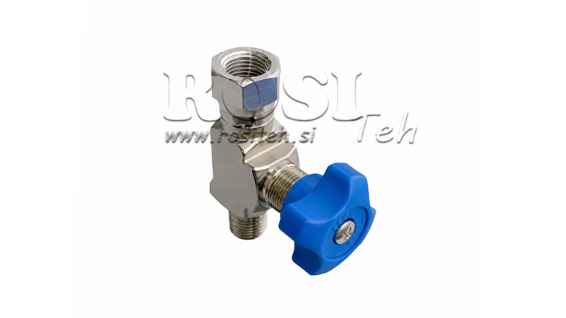 HYDRAULIKVENTIL FÜR MANOMETER