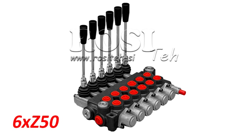 HYDRAULICKÝ VENTIL 6xZ50