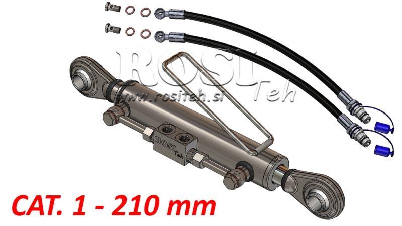 HYDRAULICKÝ TRETÍ BOD STANDARD - CAT. 1 - 50/30-210 (20-55 HP) (25,4/25,4 mm)