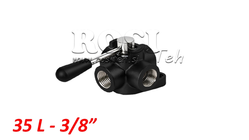 MANUALE 4 valvola di corsa IF 3/8 - 35lit