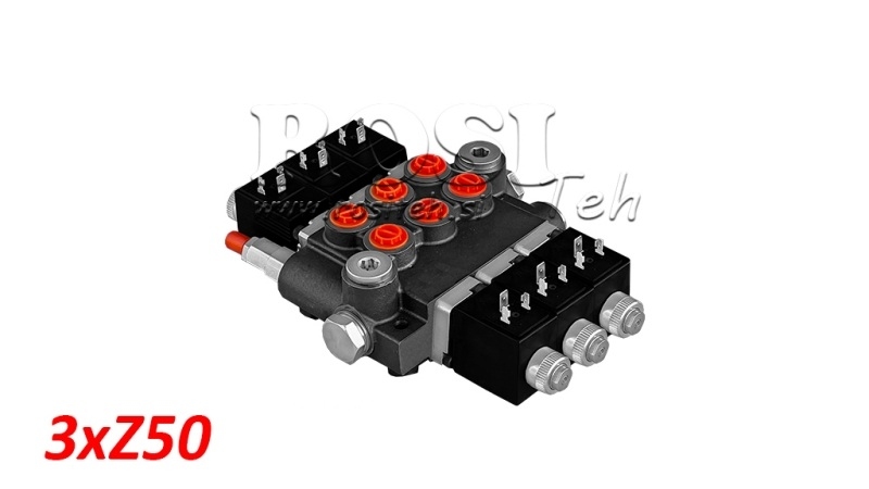 ELEKTROHYDRAULISCHES MONOBLOCKVENTIL 3xZ50