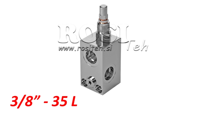 LIMITEUR DE PRESSION HYDRAULIQUE SIMPLE VMP-3/8
