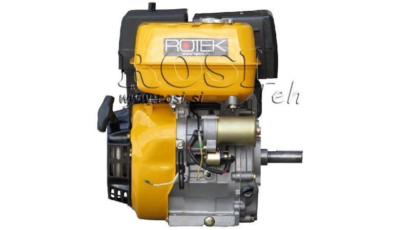 benzinmotor EG4-420cc-9.6kW-13.1HK-3.600 RPM-E-KW25x88.5-elektrisk start