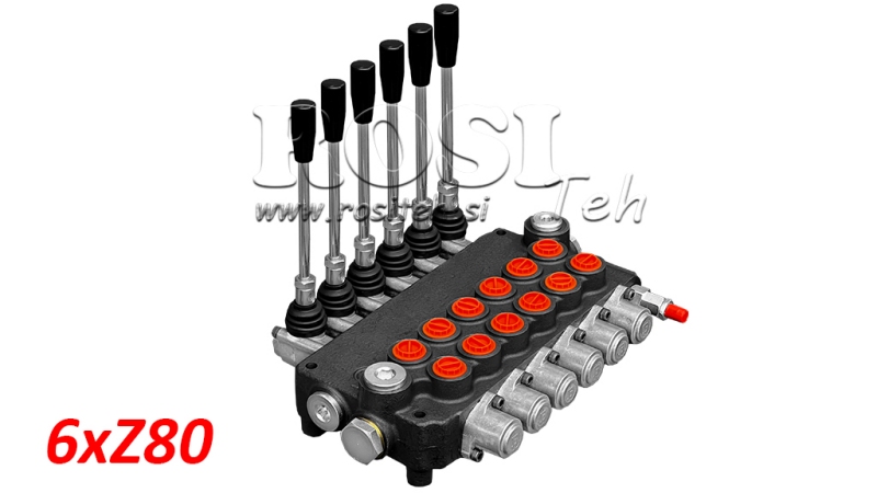 HYDRAULICKÝ VENTIL 6xZ80