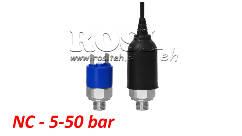 HIDRAULIKUS NYOMÁS IRÁNYITÚ K4 - NC 5-50 BAR (MAX.200BAR)