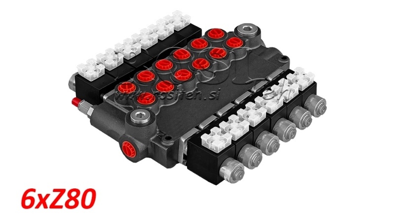 ELEKTROHÜDRAULILINE MONOPLOKKVENTIIL 6xZ80