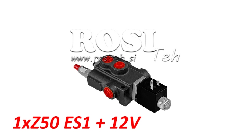 HIDRAULISKAIS VĀRSTS 1XZ50 ES1+12V DC