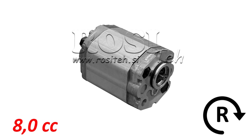 HYDRAULIK PUMPE 10C8,0x302 8,0 CC RECHTS