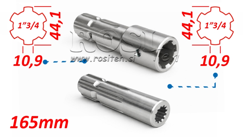 KARDANSKI NASTAVEK 1-3/4 na 1-3/4
