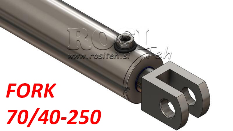 HIDRAVLIČNI CILINDER FORK 70/40-250