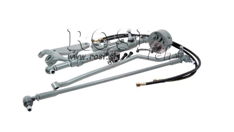 AUXILIÄR HYDRAULISK STYRNING SET MASSEY FERGUSON 135 - Platt Axle Org.Type