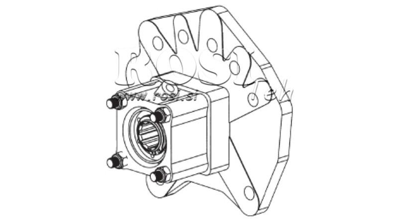 AUSGANG FÜR HYDRAULIKPUMPE - MERCEDES G100