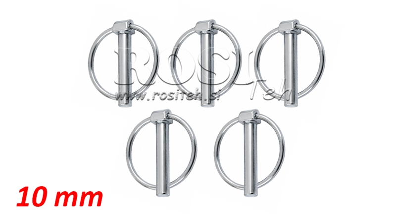 CONFEZIONE DA 5 SPINE A SCATTO ECO fi 10,0 mm