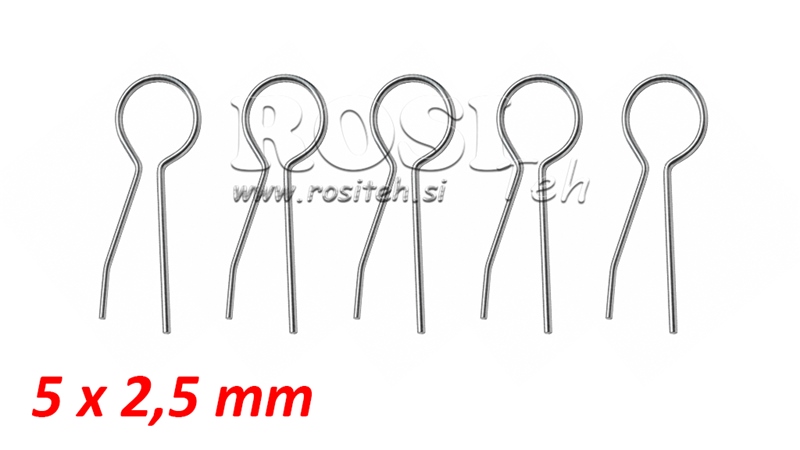 SICHERHEITSSPALTUNG SATZ 5 x 2,5 (5 kom)