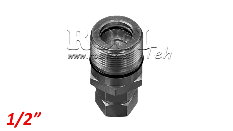 RACCORD RAPIDE FILETÉ CVV FEMELLE 1/2 -ECO