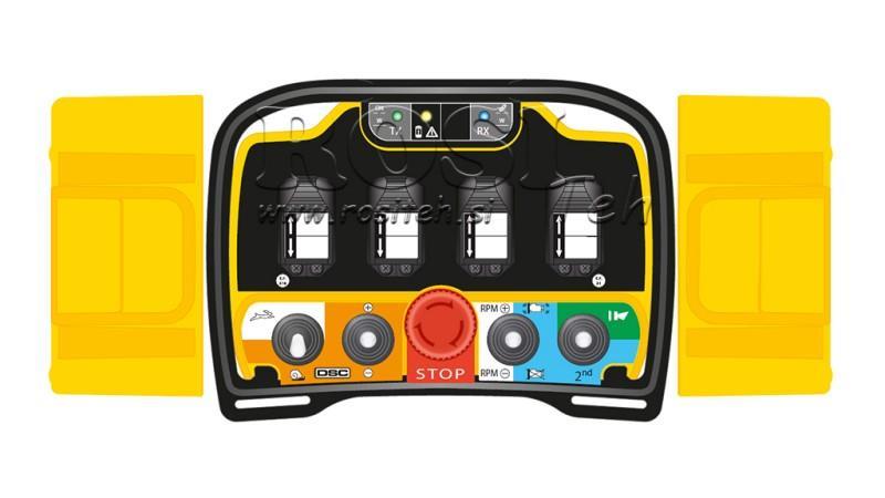 RÁDIÓ TÁVIRÁNYÍTÓ - PROPORTIONÁLIS - ZEUS2 M4 10013 Standard