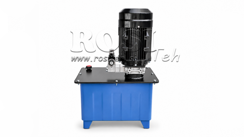 MINI UNIDAD DE POTENCIA HIDRÁULICA 380V AC (4 kW) - 8 cc - 12 lit/min - tanque 40 lit