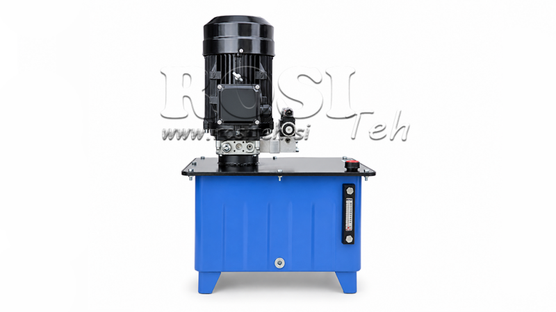 MINI UNIDAD DE POTENCIA HIDRÁULICA 380V AC (4 kW) - 8 cc - 12 lit/min - tanque 40 lit