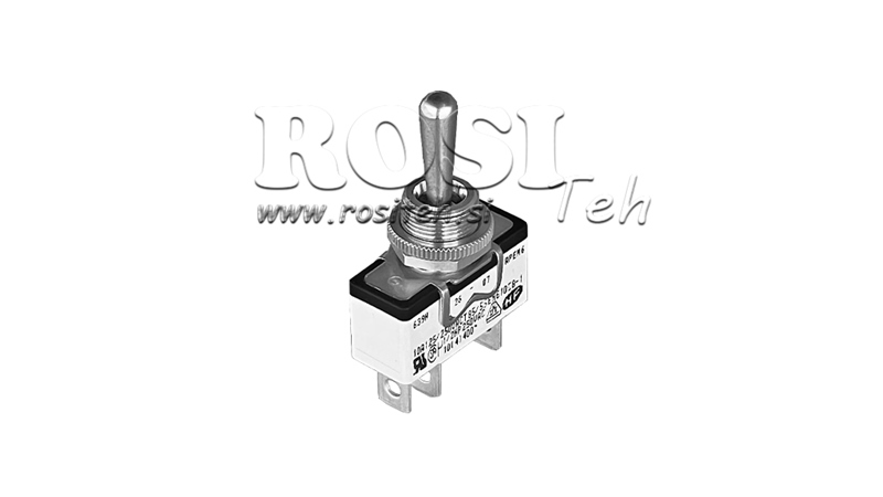 ELEKTRICKÝ VYPÍNAČ ON-OFF-ON 10A