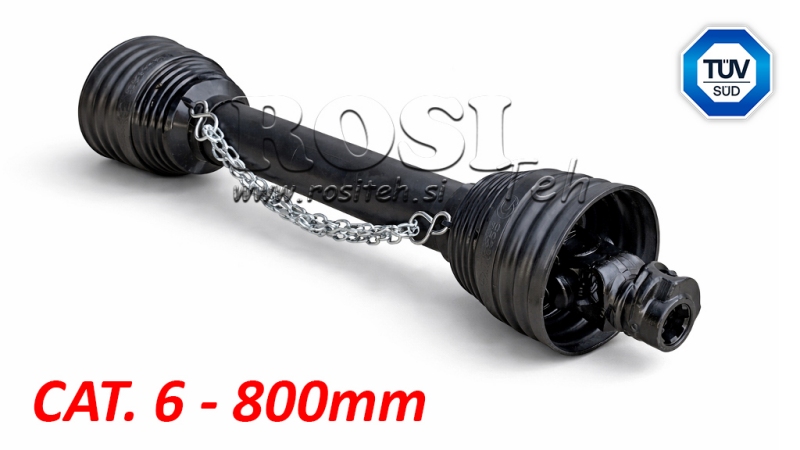 CE GECERTIFICEERDE KARDANAS PROFI LINE CAT.6 LENGTE 800mm