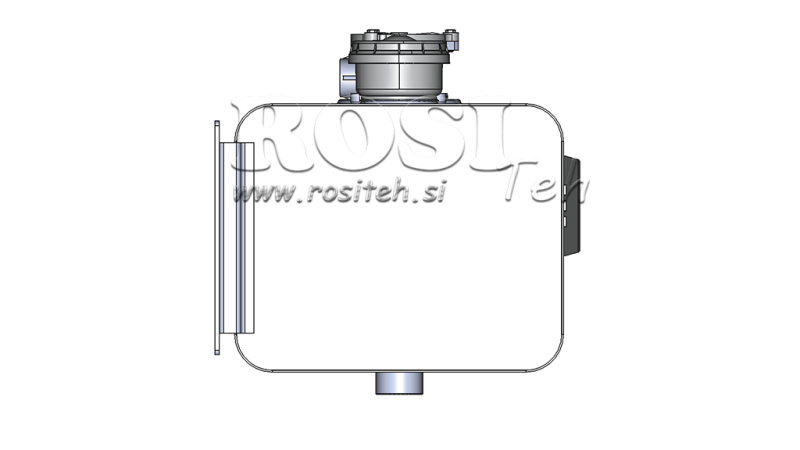 METALLTANK TOP 60 Lit 310x380x560mm