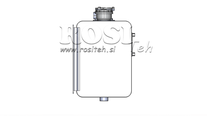 METALLTANK TOP 80 Lit 360x500x500mm